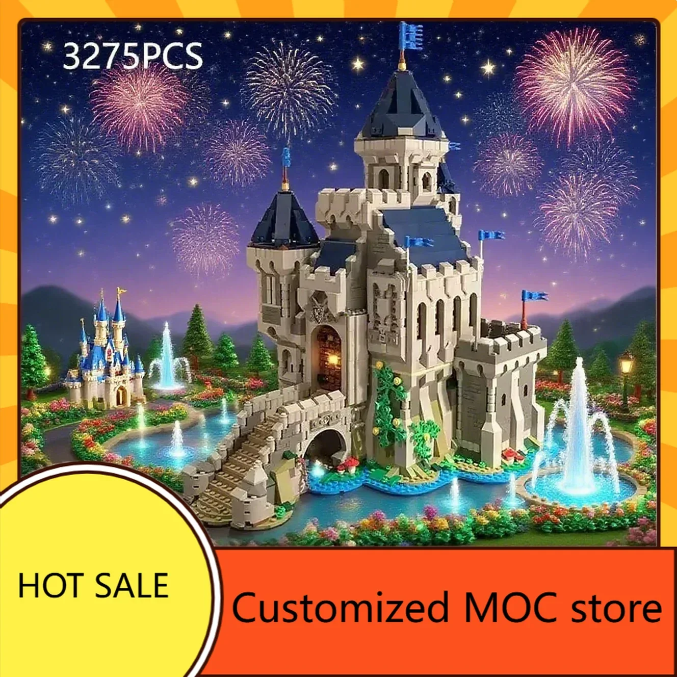 

3275 шт., замок рыцаря «Черный сокол», MOC, креативный средневековый замок, пазлы, архитектура, сборная игрушка, Рождественский подарок для детей в возрасте