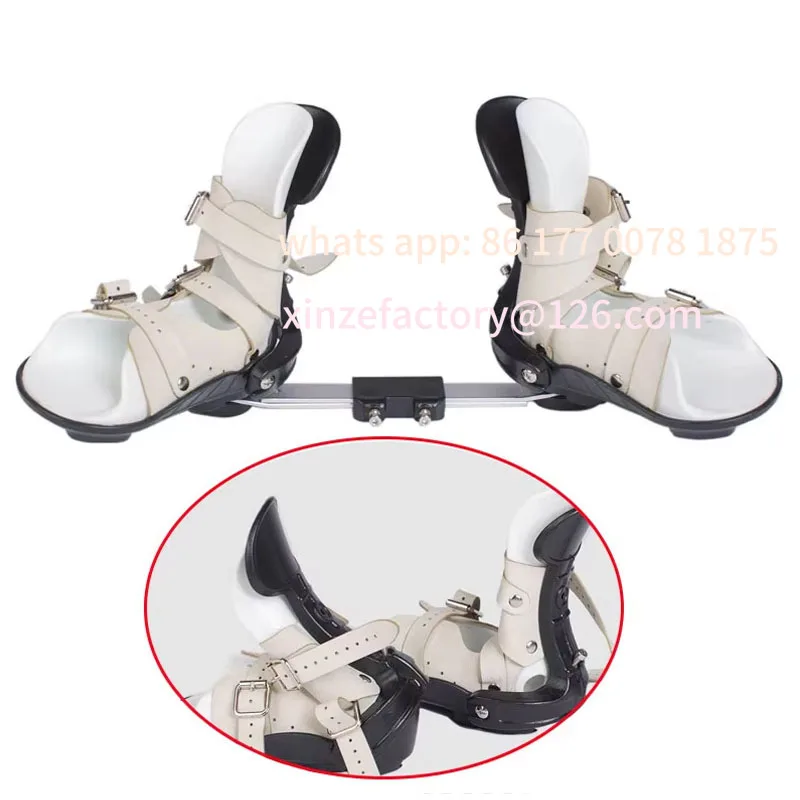 Customizable 1Pair Adjustable Soft Dennis Brown Shoes-Kids Orthopedic Dennis Shoes-Horseshoe Foot Medical Rehabilitation Tool