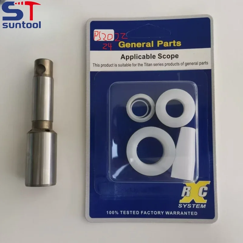 Suntool Piston Rod 0290277 dengan segel perbaikan Kit untuk Wagner penyembur cat tanpa udara PS 20 22 24