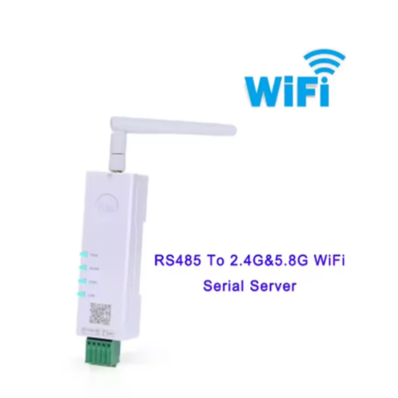 الوحدة التسلسلية RS485 إلى WiFi محول IoT USR-DR164 دعم Modbus RTU إلى Modbus TCP تغطية واسعة مضادة للتدخل