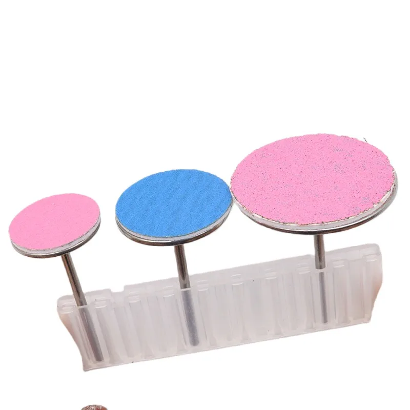 5 Colors Sanding paper 50/pcs Pedicure Foot Care Tools 15mm 20mm 25mm 35mm nail drill bit Disk disc Salon Calluse Replaceable