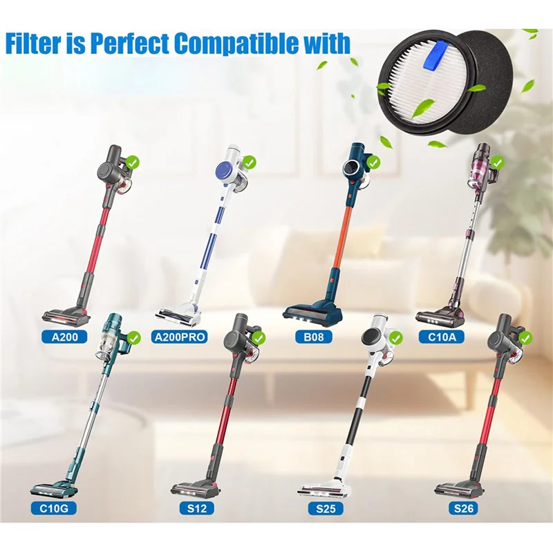 BAAN-16X フィルター交換用 Afoddon A200pro A200 アップライト真空、Orfeld B08 /C10A/C10G シリーズ用