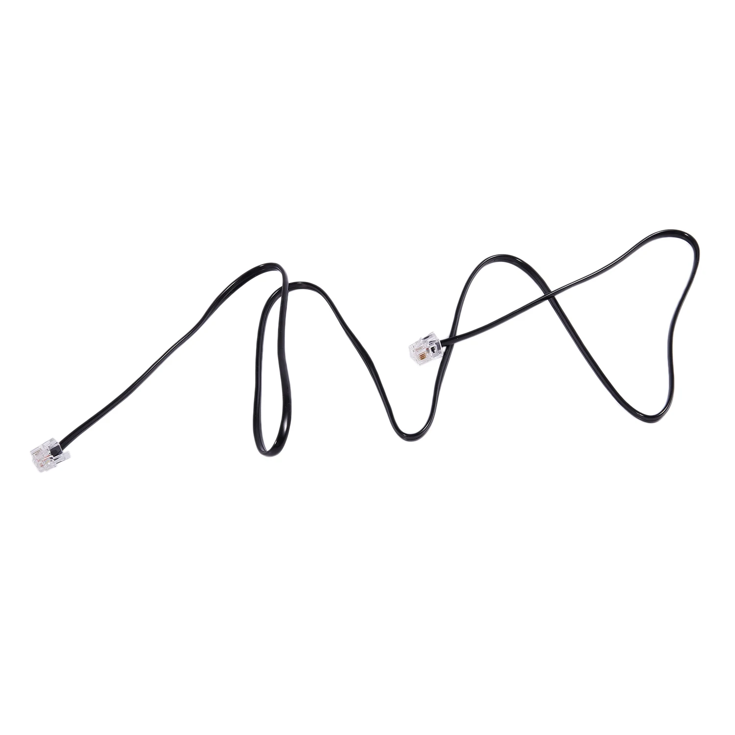 RJ11 6P4C Telephone Cable Cord ADSL Modem 1 Meters