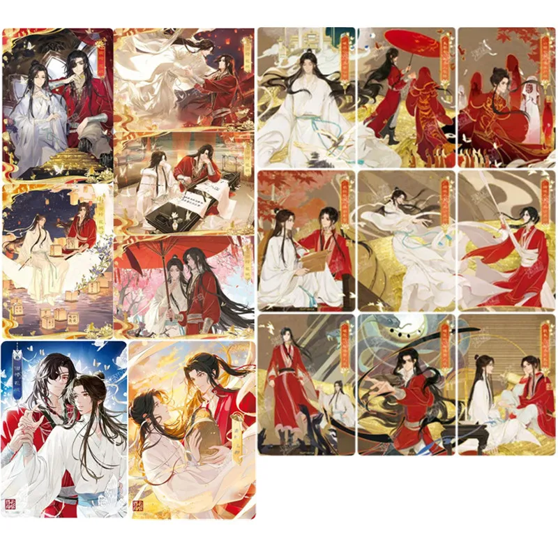 

KAYOU Genuine Heaven Official's Blessing Card Полный набор CH CP PT PR Аниме Ролевые коллекционные карты Детские игрушки Рождественские подарки