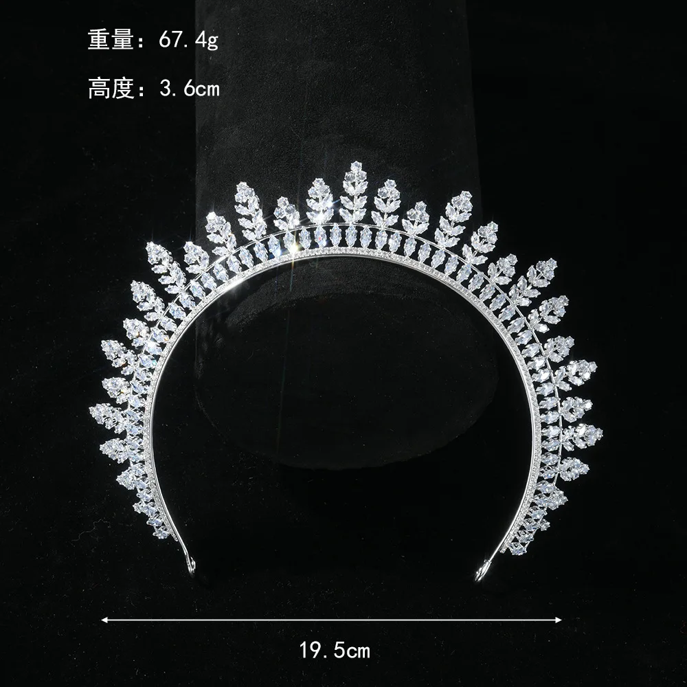

Свадебные диадемы для свадьбы, украшения для волос, аксессуары, маленькие короны с кубическим цирконием для невесты, женский конкурс, головной убор для выпускного вечера