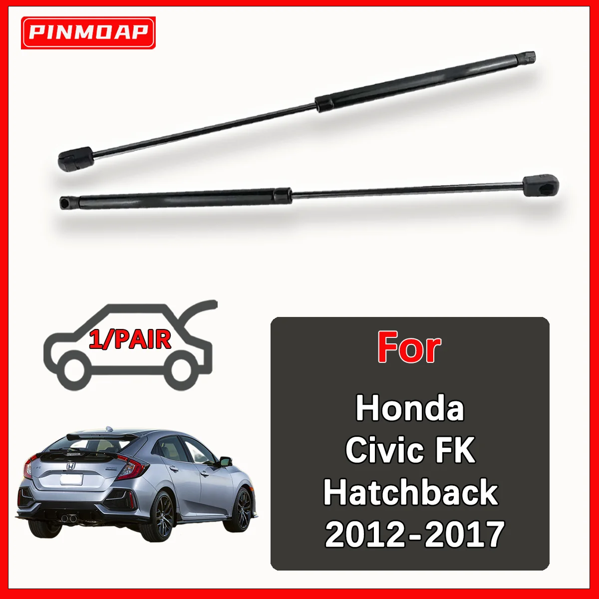 

Газовые стойки багажника, пружинная планка для Honda Civic FK Hatchback 2012-2017 OE 74820-TV0-E011-M1, задняя амортизаторная стойка, прижимная штанга