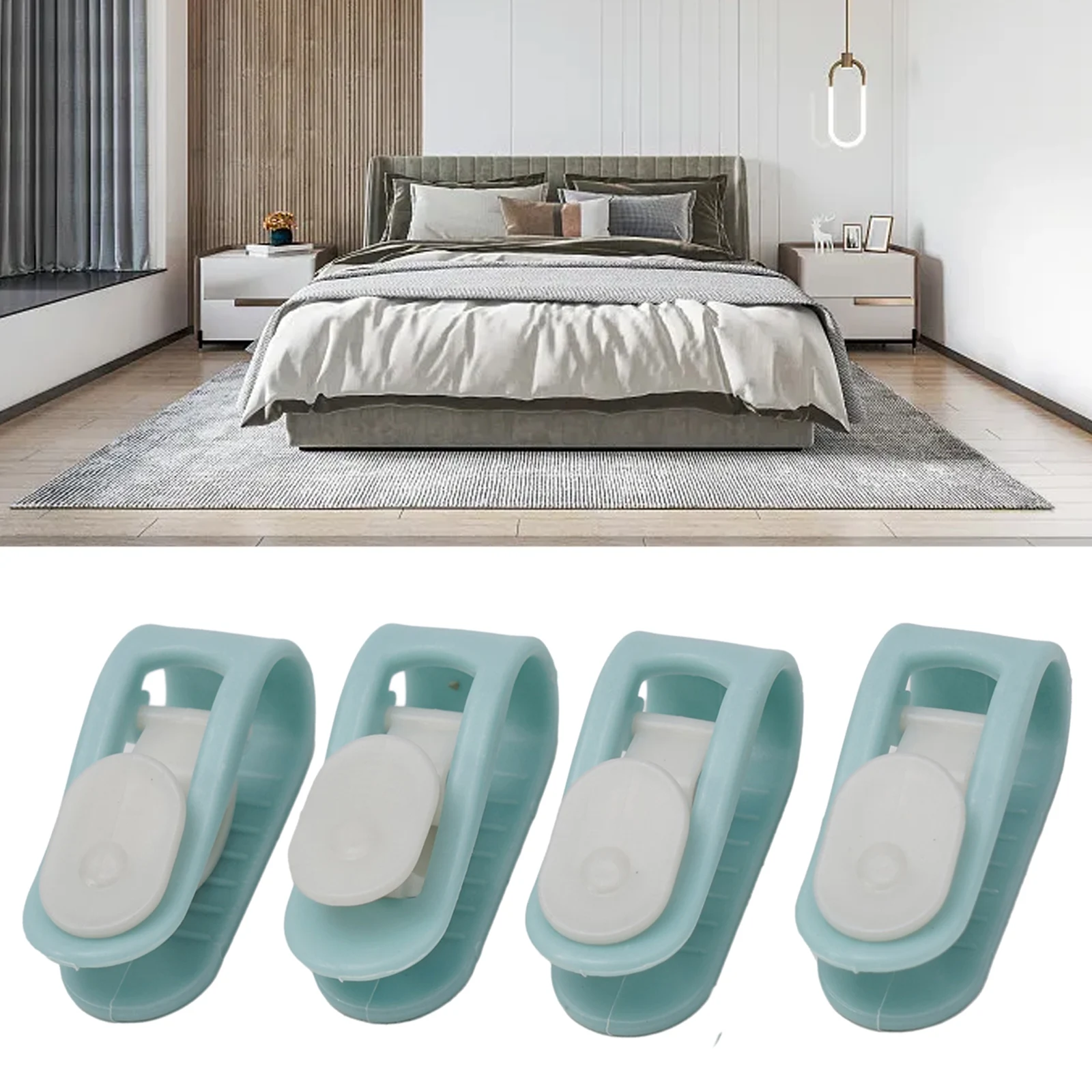 

Quilt Fixer Quilt Cover Quilt Cover Four Corners Fixed Angle Clip Bedroom Bed Sheet Clips Non-slip Quilt Blanket Curtain Blanket