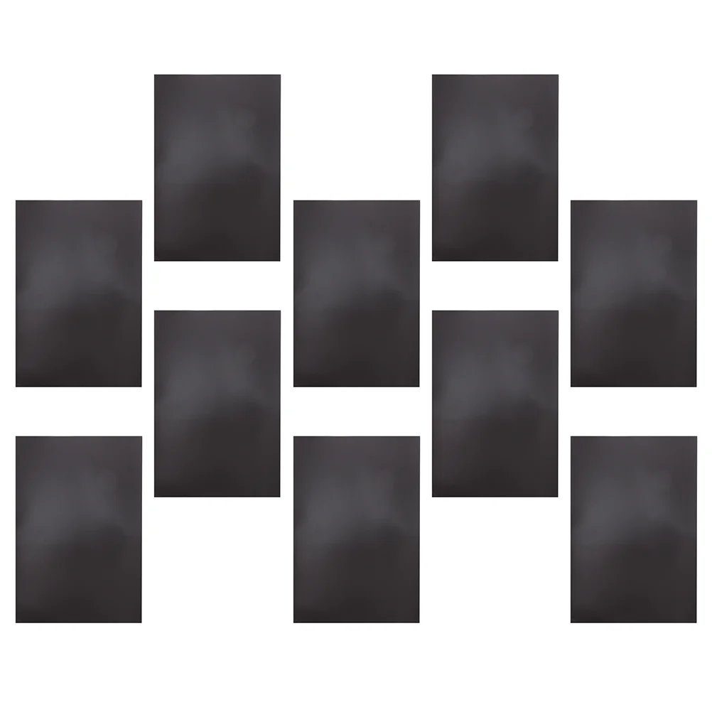 10 قطع من أوراق مغناطيسية من مادة DIY، غراء قوي غير علامات للمشروعات اليدوية، ورق مغناطيسي مرن