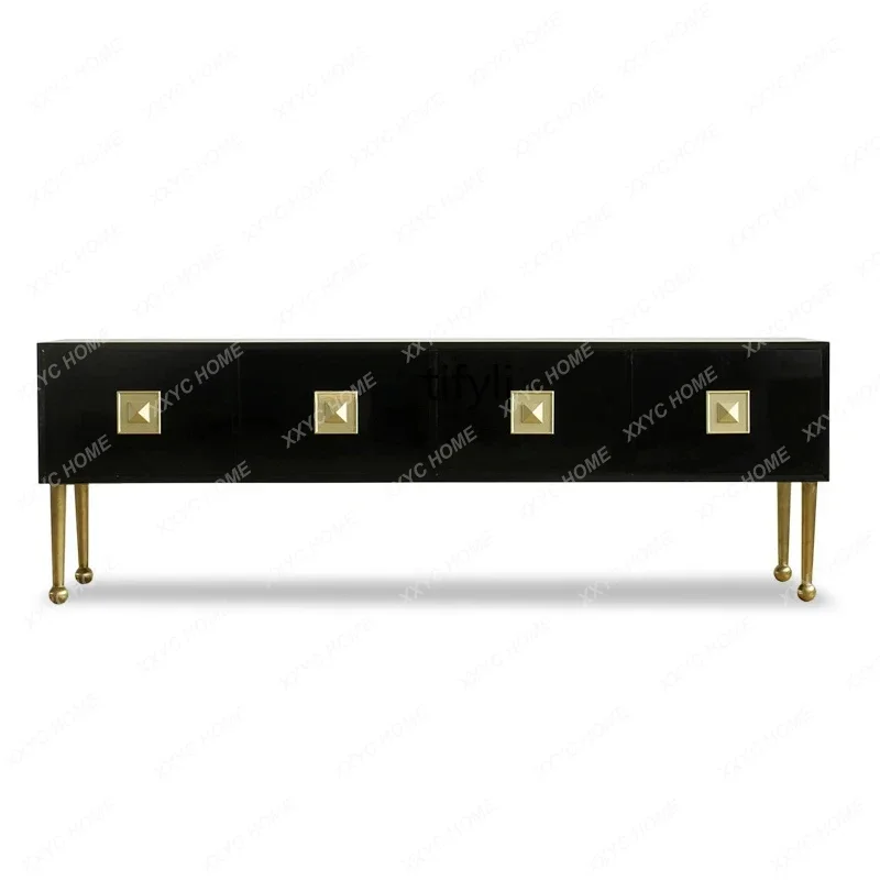 A  Hotel Model Room European Style Hallway Post-Modern Living Room Partition Curio Cabinet