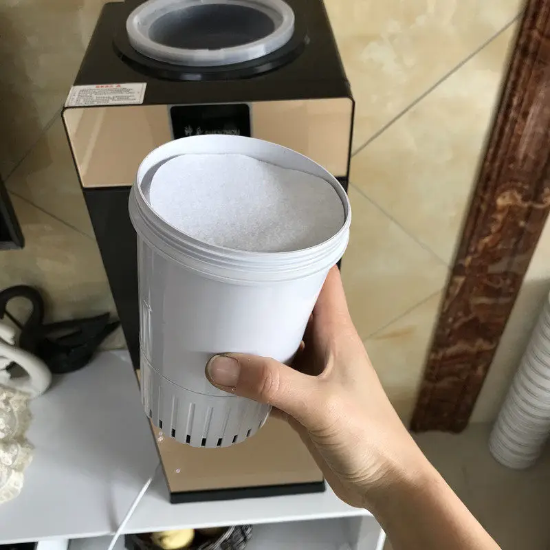 浄水器、浄水バケツ、家庭用フィルターバケツ、活性炭セラミックプレートフィルターコア、直径10cm