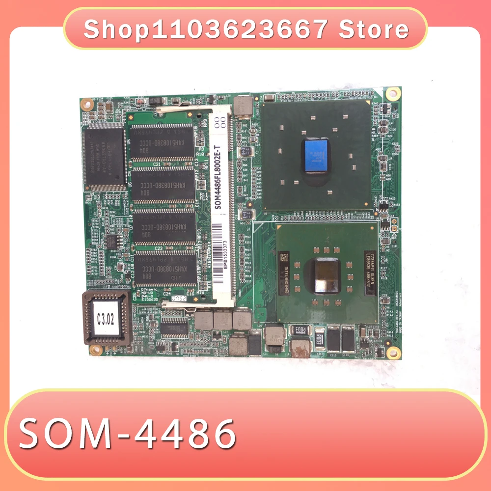 For Advantech ETX board Embedded Industrial Control Board REV: A3 SOM4486FL8002E-T SOM-4486