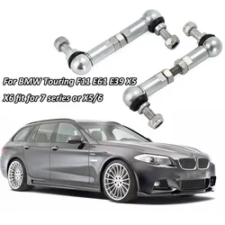 Asta di sospensione pneumatica con collegamento di abbassamento regolabile posteriore per BMW Touring F11 E61 E39 X5 X6 adatta per 7 serie o X5/6