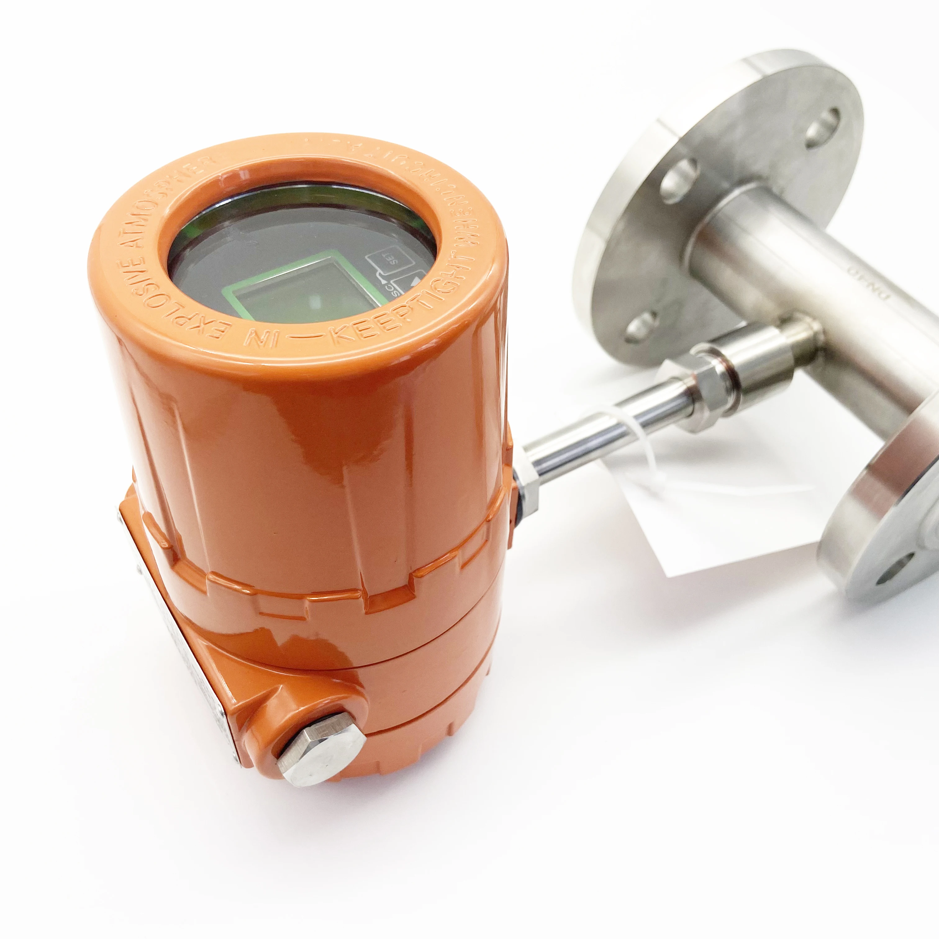 

High quality flow measurement vortex-flanged of thermal gas mass flow meter