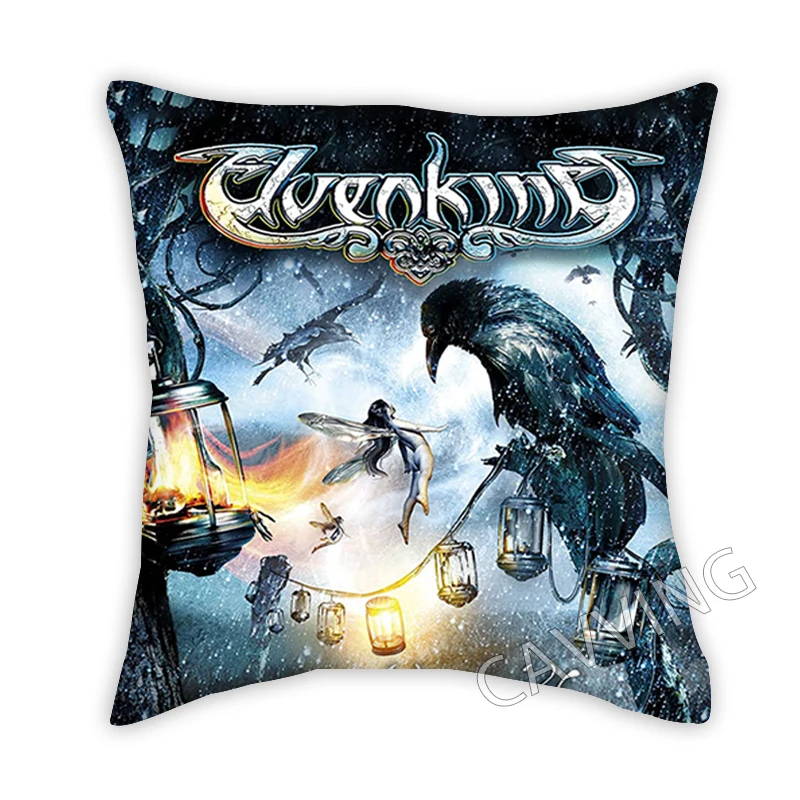 Elvenking 3D Printed Polyester Decorative Pillowcases Throw Pillow Cover Square Zipper Cases Fans Gifts Home Decor