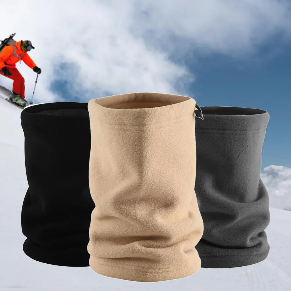 Pescoço gaiter delicado forro de lã multifuncional motocicleta ciclismo pescoço gaiter para esportes