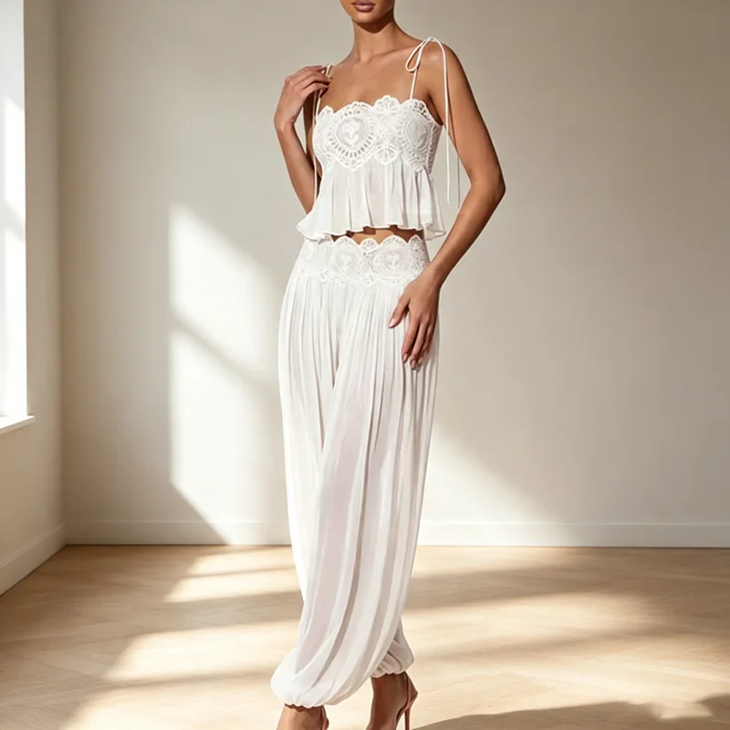 Boho Spitzenbesatz 2-teiliges  – Elastic Lace Trim Bewertung und Preis