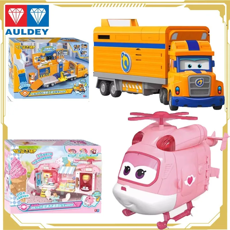

Auldey Orignal Super Wings Anime Figure Xiaoai Icecream Dessert Cart Action Figure Toys for Boys Girls Kids Gift Model Ornaments