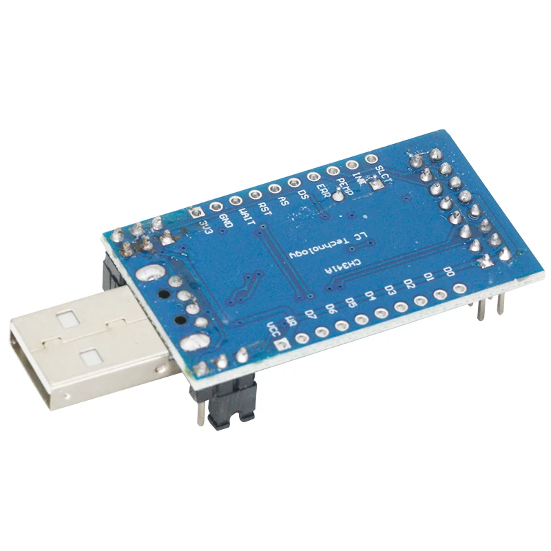 Programador CH341A USB a UART IIC SPI I2C, convertidor de puerto paralelo, módulo de placa de lámpara indicadora de funcionamiento integrada