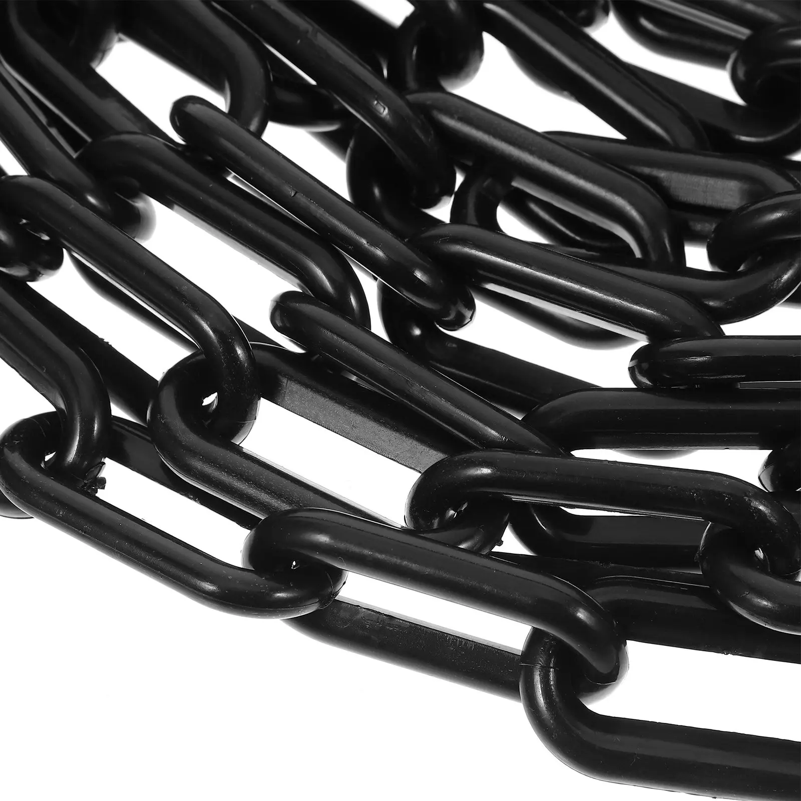 Crowd Control Chain 10M Warning Color Safety Barrier Chain Adjustable Plastic Parking Barrier Link for Traffic Control