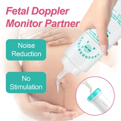 Ziqing-acoplamiento de Gel de transmisión ultrasónica, acoplador de gelatina conductora, accesorio de ultrasonido B para Monitor Doppler Fetal, 250ML