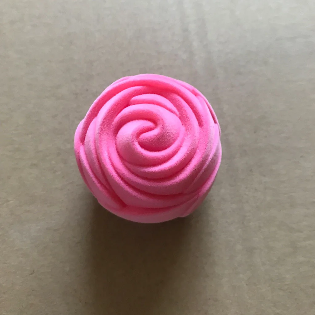 

Rose Shape Ring Box Creative Simulation Jewelry Gift Case For Wedding Engagement Anniversary Valentine'S Day Decor