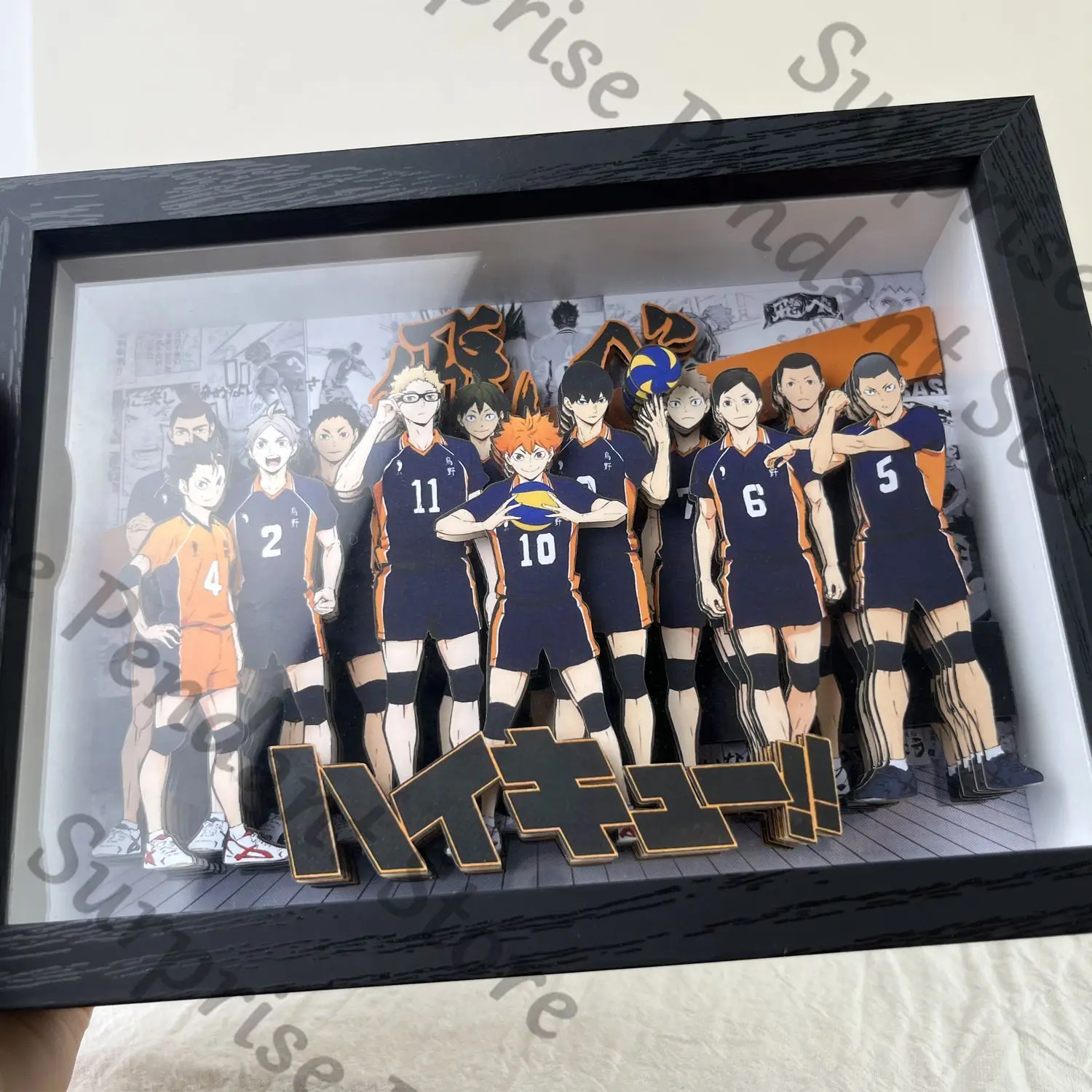 

Хайкю!! Аниме амбитус семейство фото автостеограмма модель ручной работы подарок на день рождения декоративная живопись Kozume Kenma