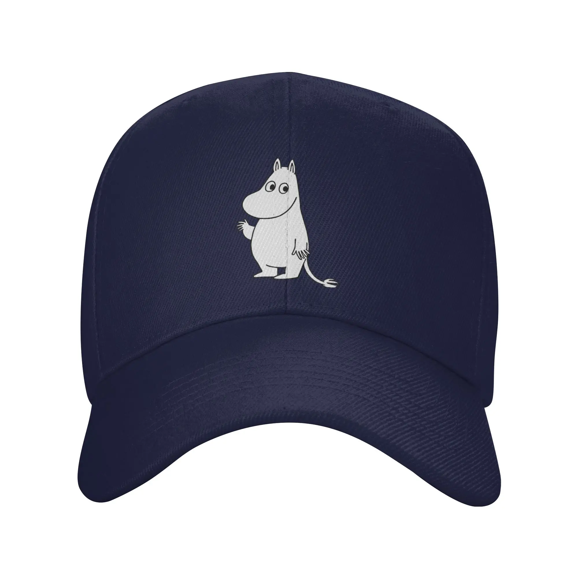 Unisex Moomings Moomintroll Waving Hat Vintage Baseball Caps Snapback Caps Dad Hat Sun Hat Adjustable Fishing Hat High Quality