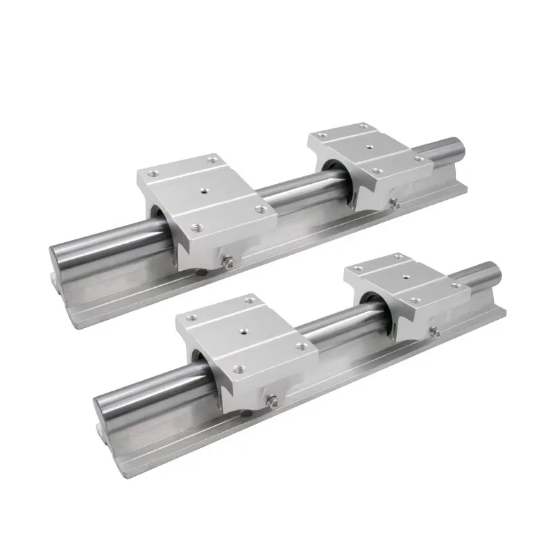 Szyna liniowa z serii SBR, aluminiowa szyna wsporcza, prowadnica liniowa, szyna prowadząca wał SBR16 100MM-4000mm, średnica wału 16mm do CNC