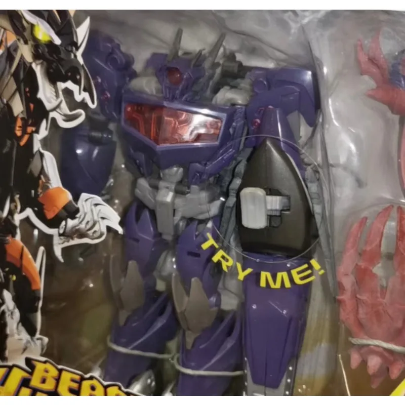 Original Hasbro Transformers Prime Beast Hunters Shockwave Decepticon Action Toys Figure Collection Model