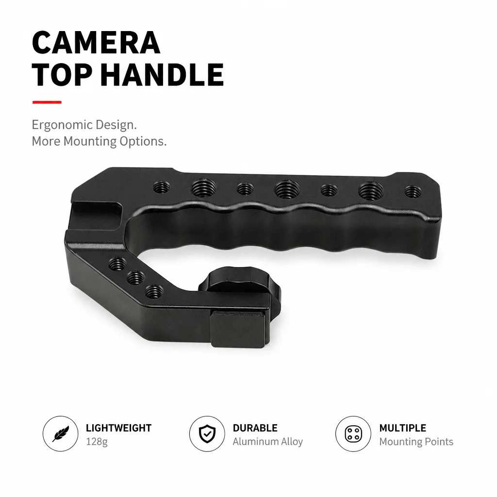 Górny uchwyt aparatu, mini sli – Camera Cage Rig recenzja i cena