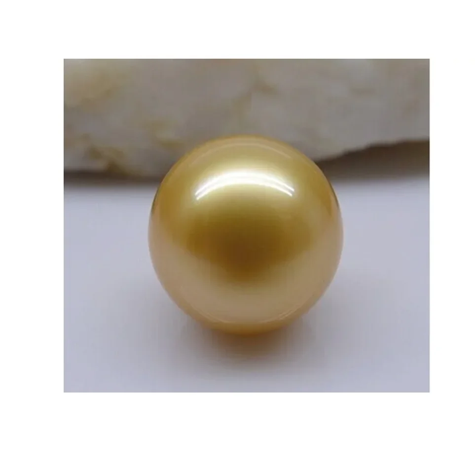 

10-11MM SOUTH SEA GOLD GENUINE NATURAL LOOSE PEARL UNDRILLED