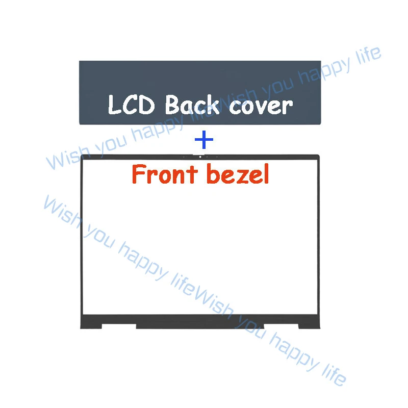 L... LCD Front Bazel Back Cover For Dell Inspiron 16Plus 7610 0HNYF4 0CXX81