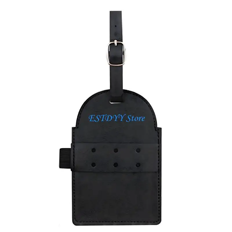 G6DE Golfs Bag for for Men Women, Leather Golfs Tees Holder Golfs Tees Storage Bag