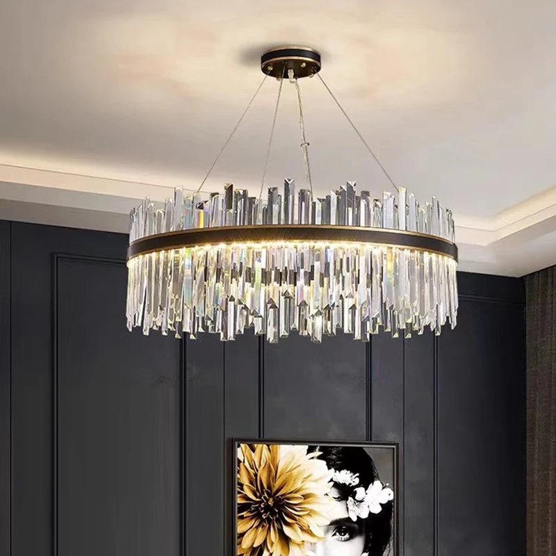 Modern LED Chandeliers para Home Decor, Luzes penduradas, Sala de estar, Sala de jantar, Iluminação interior