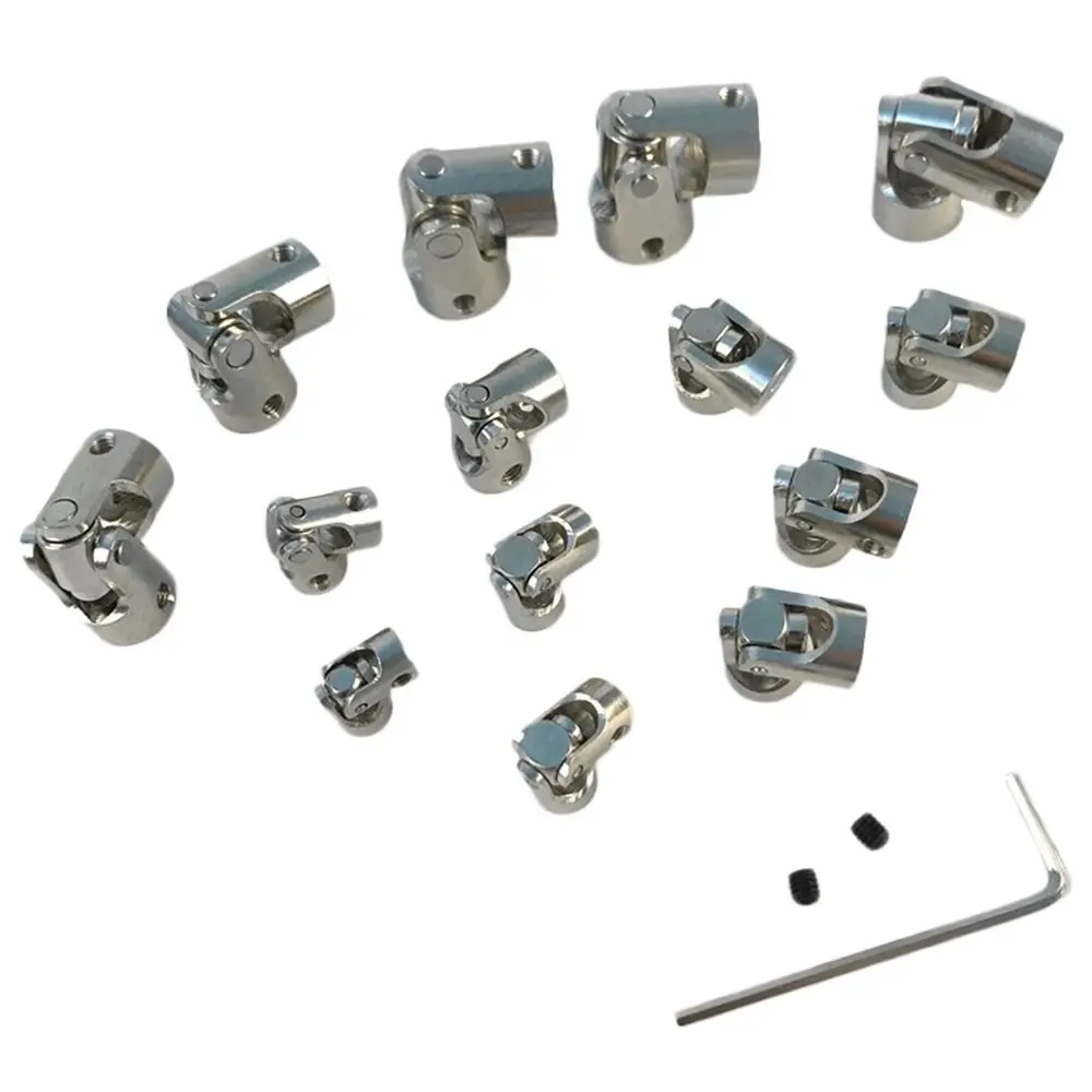 Steering Gear Joint With Screw For Boat Car Shaft Fitting Accessory Gimbal Cardan Joint Coupler Couplings