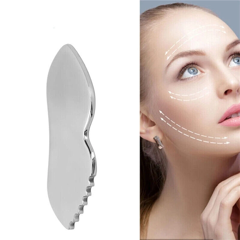 Stainless Steel Gua Sha Massager Muscle Scraper Metal Scraping Tool Body Deep Tissue Fascia Face Relaxation Massage Body Shaping