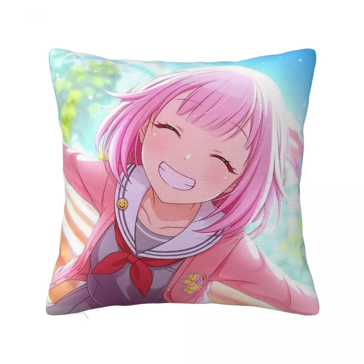 Emu Ootori Throw Pillow Case Project Sekai Cushion Home Sofa Chair Print Decorative Hug Pillowcase