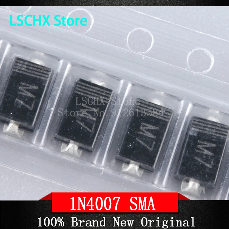 2000PCS/Tape & Reel SS14 SS24 SS34 SS16 SS26 SS36 SS110 SS210 SS310 SS54 SS56 SS510 M7 Schottky Diode SMD  SMA DO-214AC
