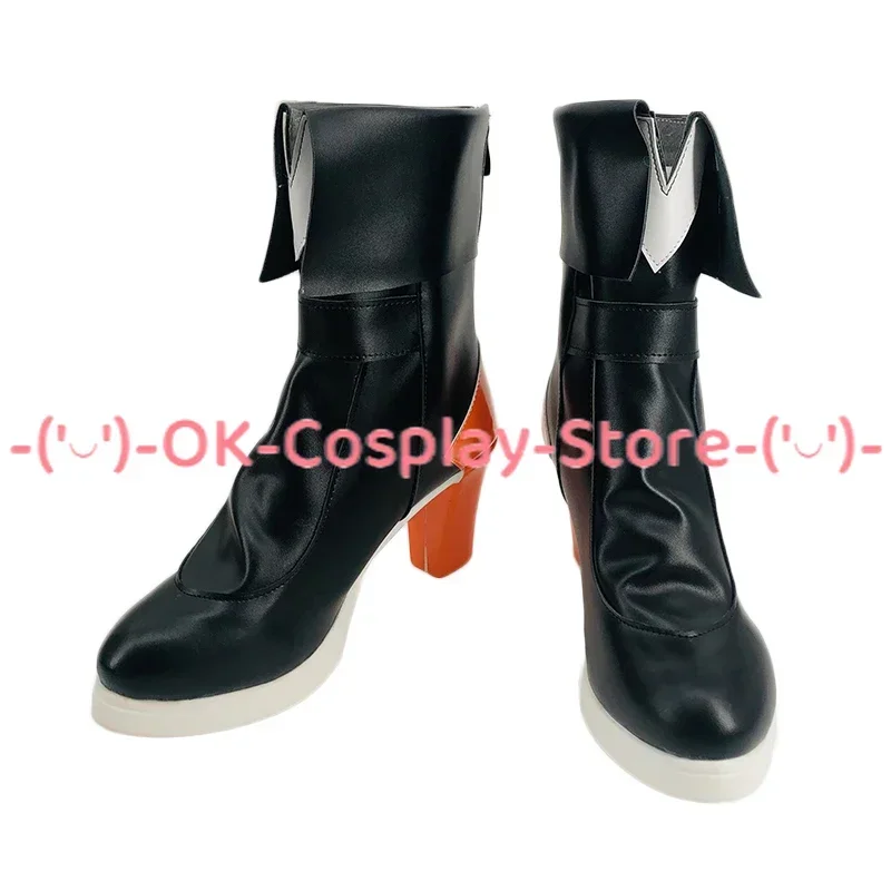 [Personalizowane] Buty do cosplayu Kiana Kaslana z Honkai Impact 3, rekwizyt do kostiumu do odgrywania ról w grach, na Halloween, karnawał, imprezę, skórzane botki z PU