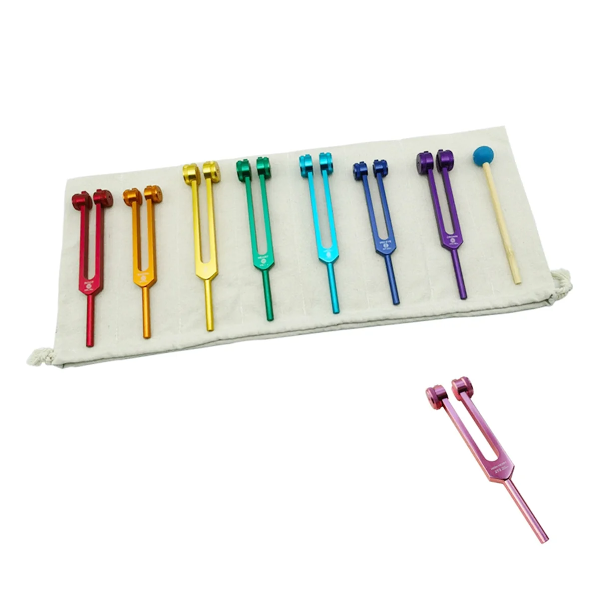 Tuning Fork Conjunto para Chakra de Cura Terapia do Som Manter Corpo Mente e Espírito Harmonia Perfeita Conjunto