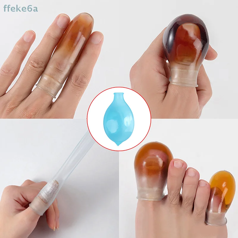Finger Cots Soak Potion For Toe And Finger Injuries Wound Shower Waterproof Protective Cover Foot Care Tool For Men And Women