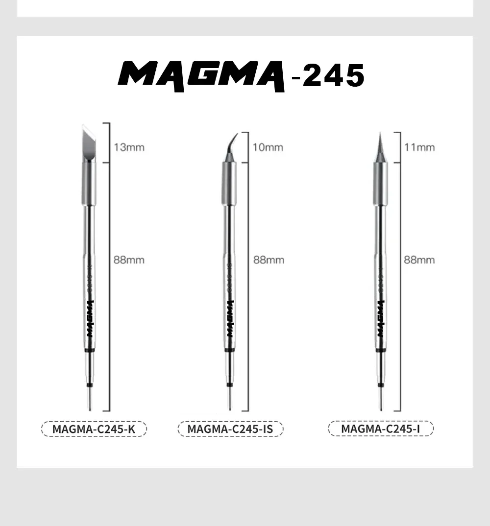 AIFEN C210 C245 C115 punte per saldatore testa riscaldante compatibile J-BC Sugon Aifen Aixun stazione di saldatura maniglia strumento di saldatura