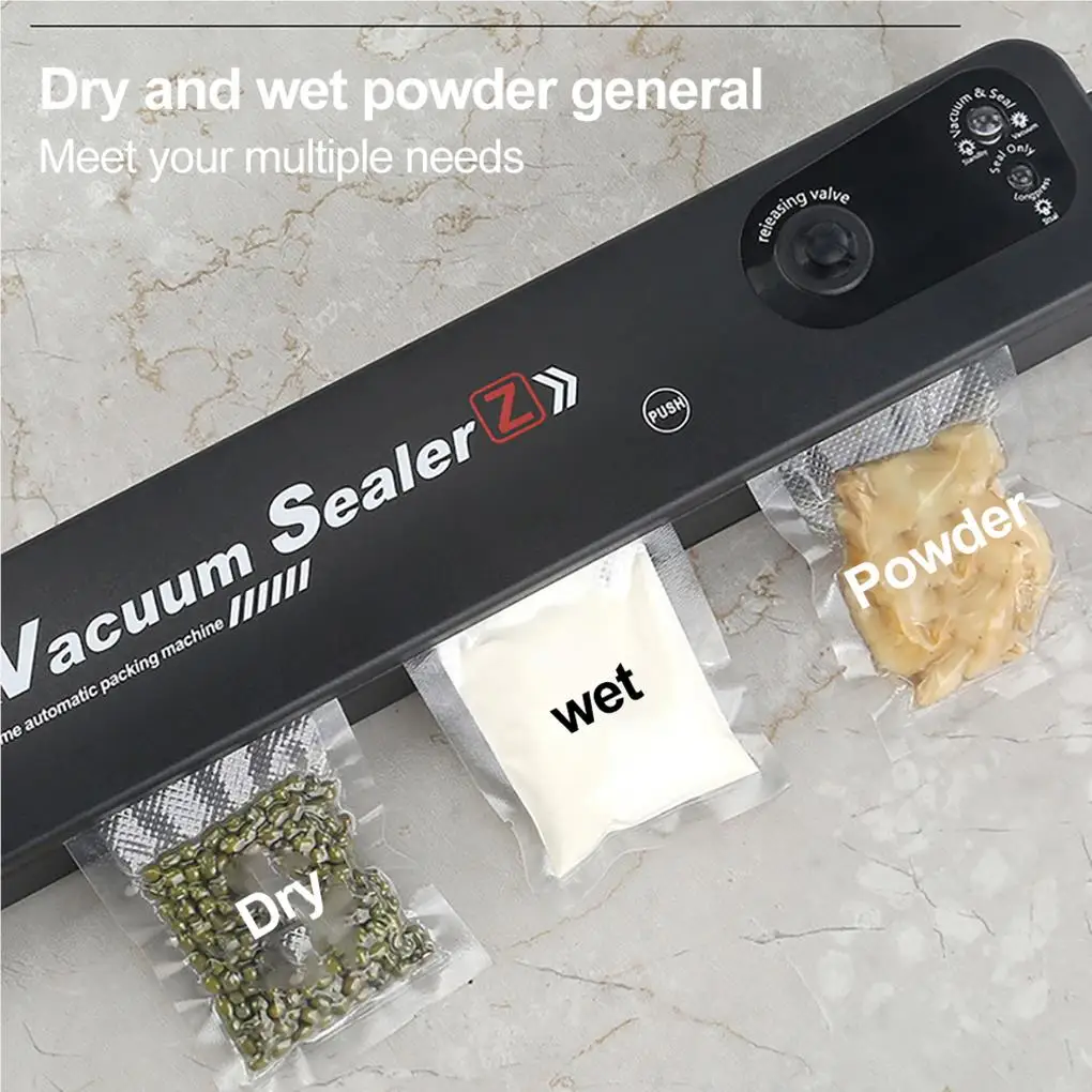 Vacuum Sealer Sealing Device Food Package Sealer Bags Saver Closure Storage Portable Sealer Packing Home Kitchen Accessories