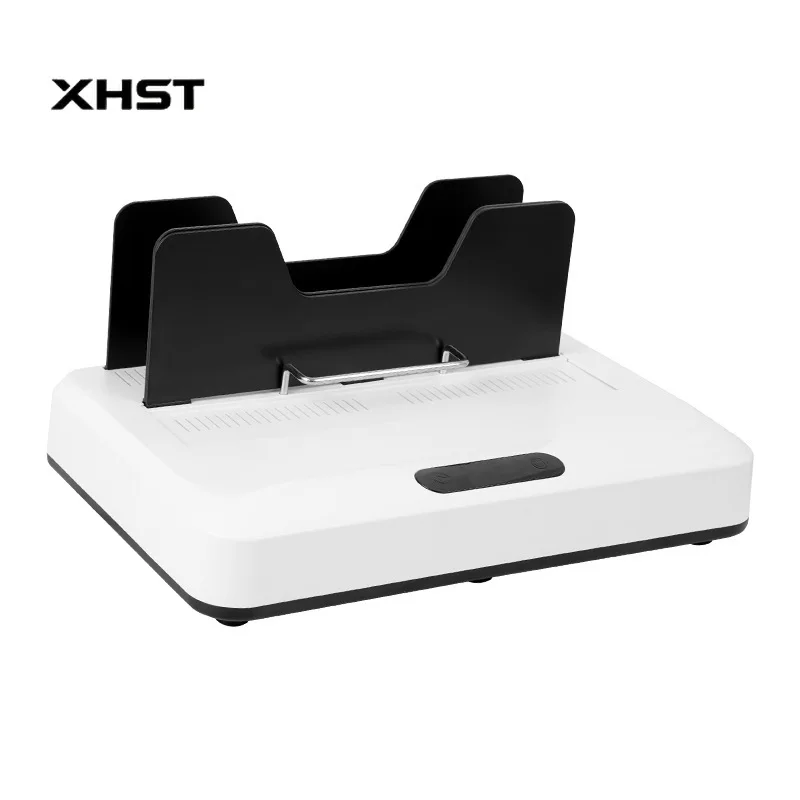 

Model A4 Envelope Fully Automatic Glue Binding Machine for Contract Tender Data Documents Punching Holes Small-Sized
