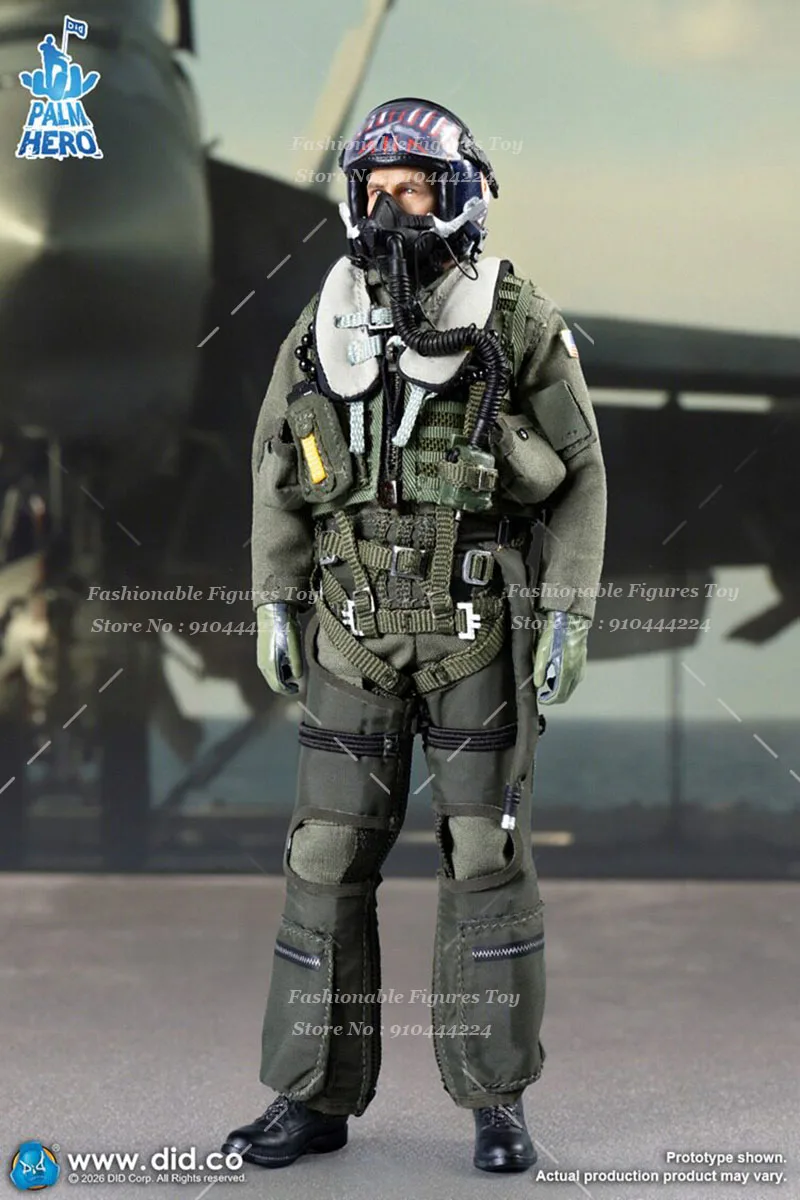 ‌DID XM80031 1/12 Men Soldier Palm Hero Series The US Navy Fighter School Instructor Tom Cruise‌ 6Inch Action Figure Dolls