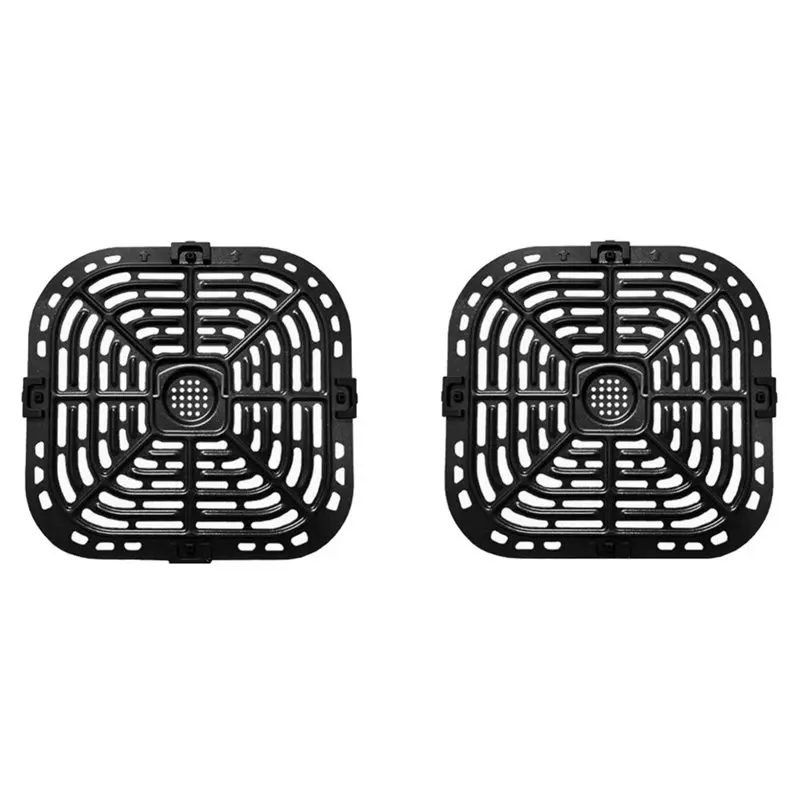 Y50A-For Instant Pot Airfry Fryer Replacement Parts- 2PCS Air Fryer Rack Iron Sheet Divider Kitchen Accessories