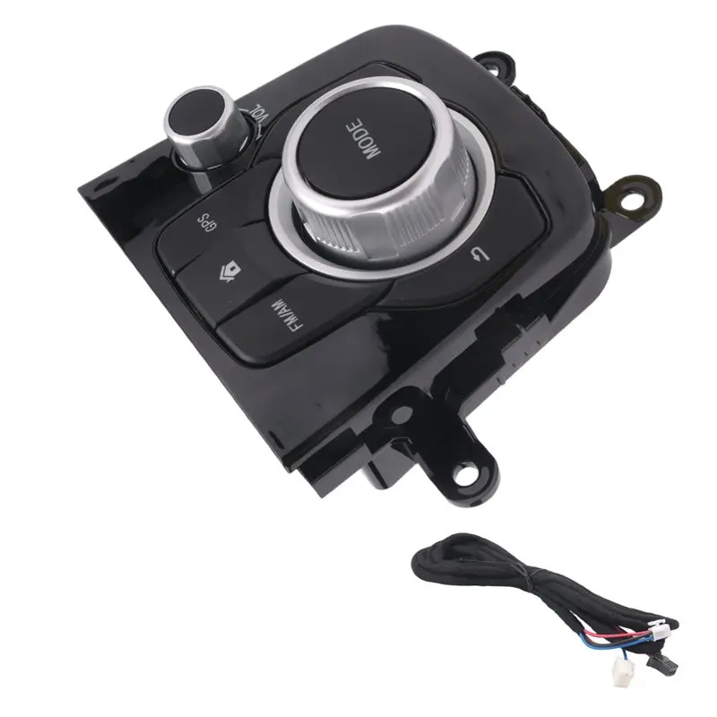 

NEW-Car Console Control Switch Navigation Surface Frame Console Controllor Button For Mazda 3 Axela 2014-2019 BHN1-66-CM0C