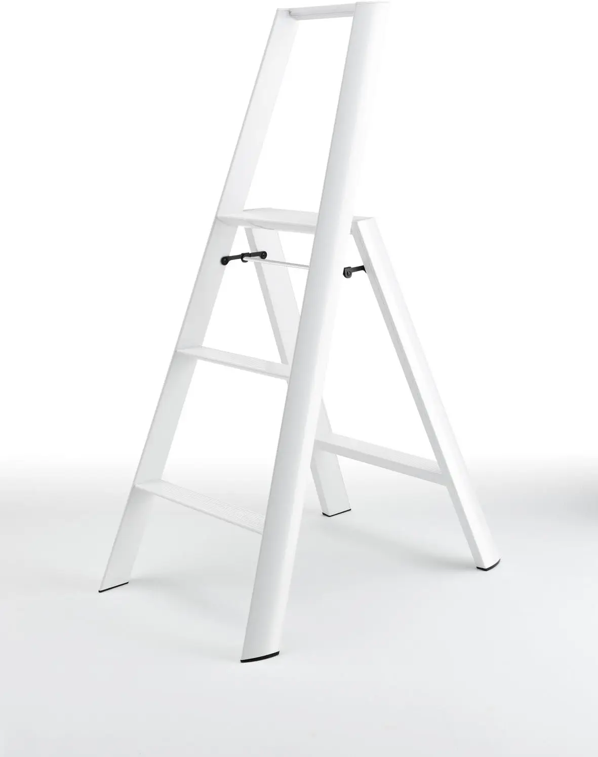 Hasegawa Ladders, Lucano Step Ladder, 3 Step, White