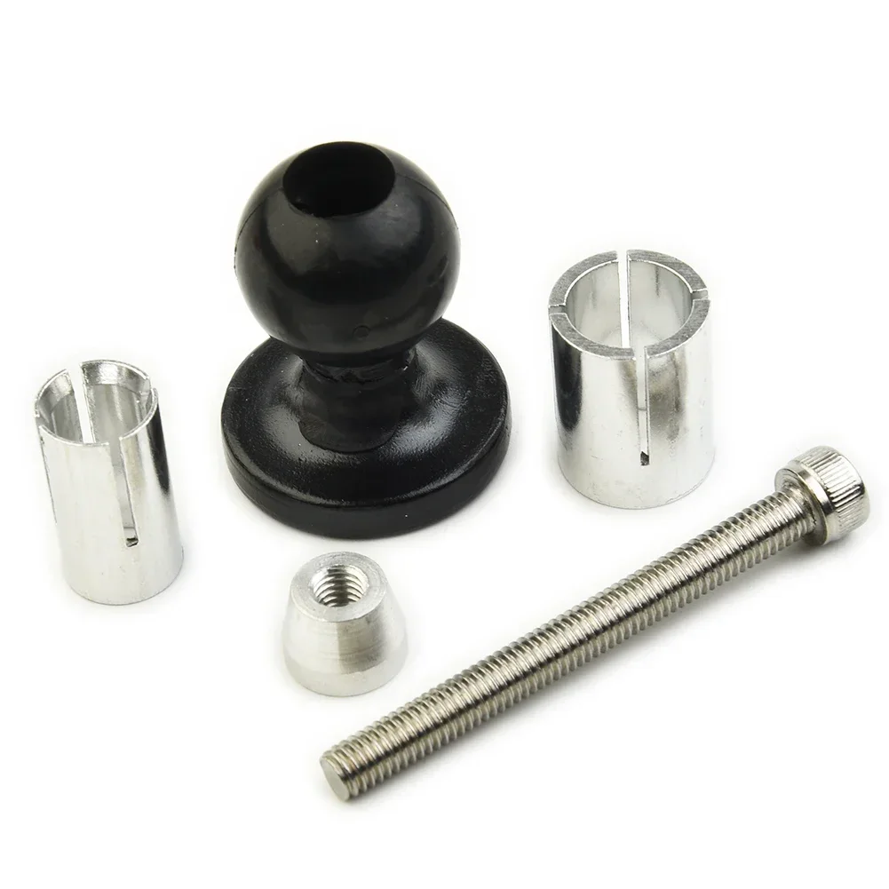 Motorcycle Bike Aluminum Mount Fork Stem Base Set W/ Ball Head For RAM Mount Compatible With A Variety Of Connecting Rod/bracket image 6
