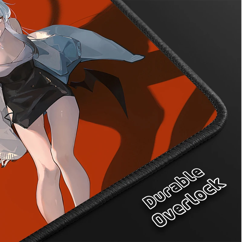 45x40x0.4cm Blue Archive Mouse Mat Gamer High Elastic Non-slip Bottom Speed Mousepad Ultrafine Surface E-Sports Rubber Mouse Pad